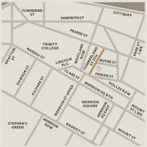 Map - Merrion Vaults